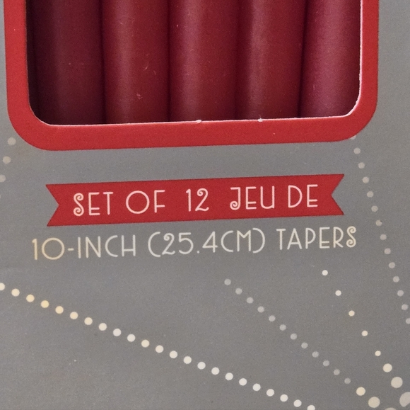 Williams Sonoma Glass Turkey Taper Candleholders & 12 Candles - Picture 6 of 8